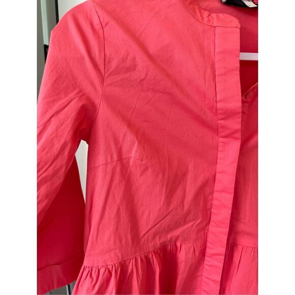 NwOT Tuckernuck Poppy Pink Royal Shirt Dress, small $168 - Picture 6 of 10